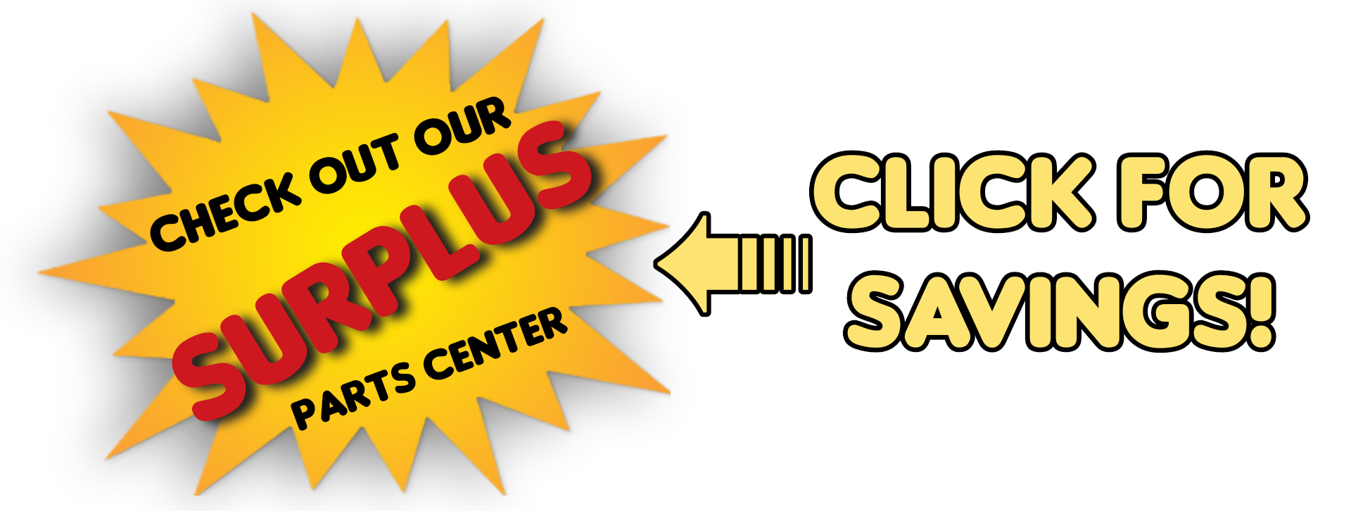 surplus cener banner